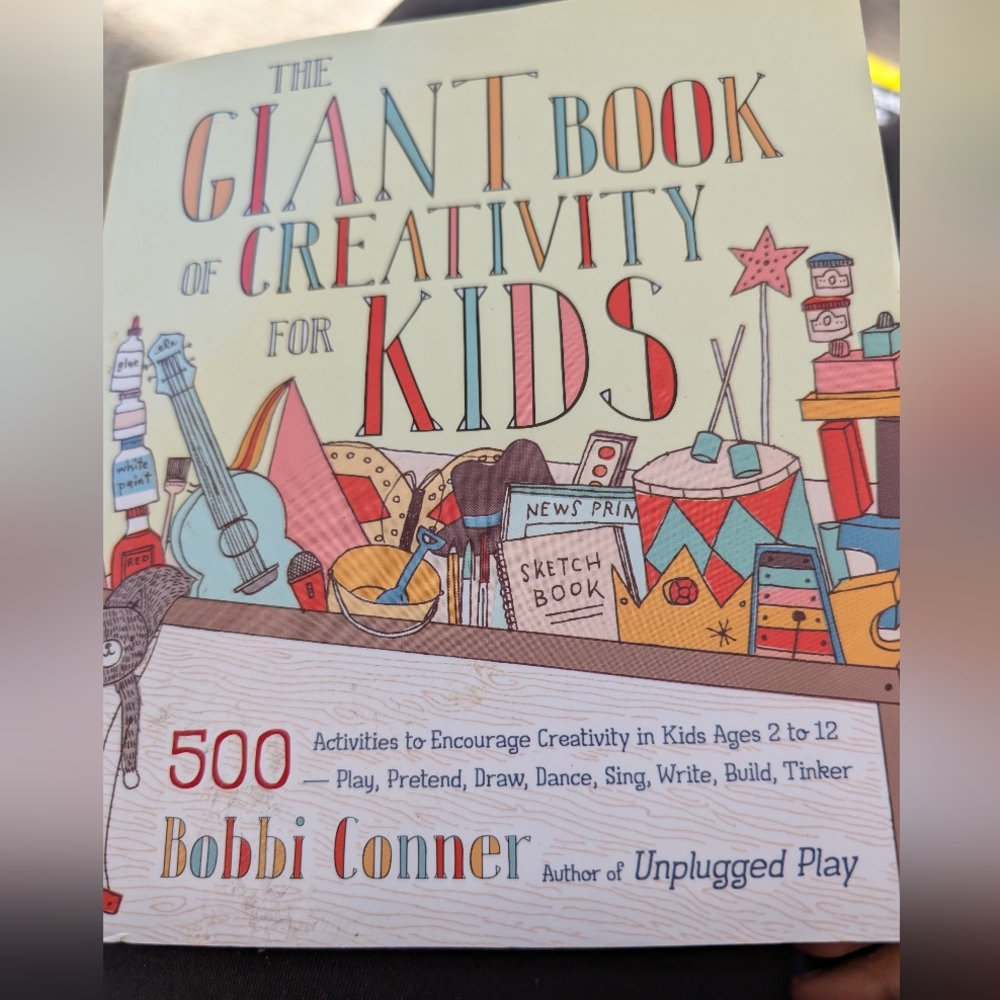 Giant book of creativity for kids